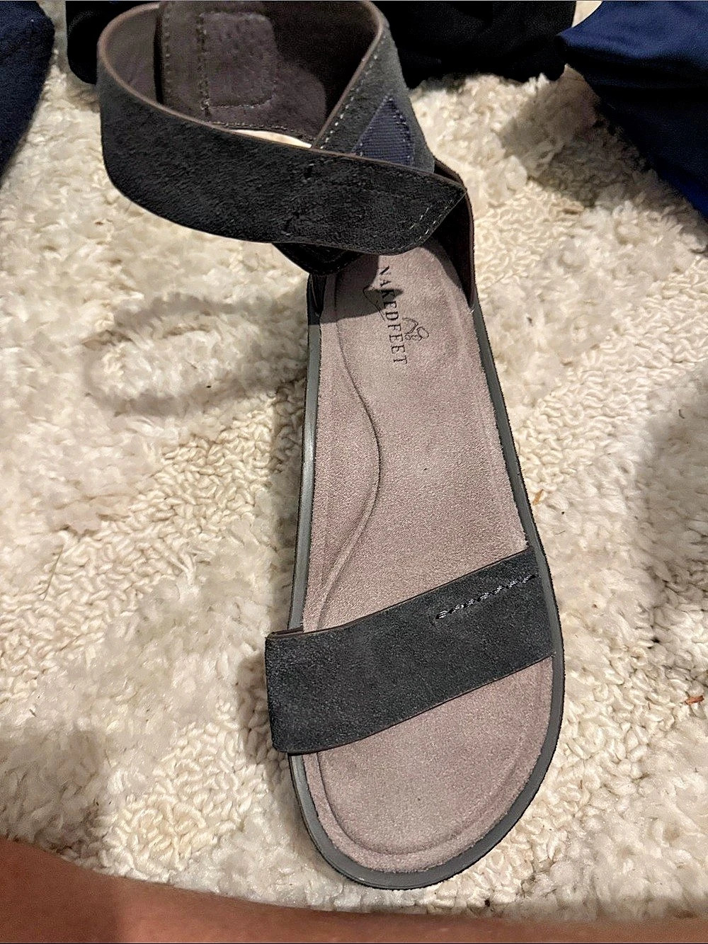 Naked Feet Koda Women's Black Sport Sandals